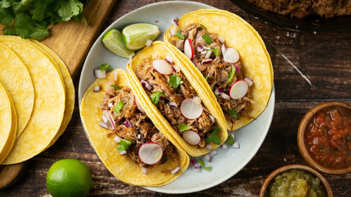 Food from the Don Taco Wolt venue